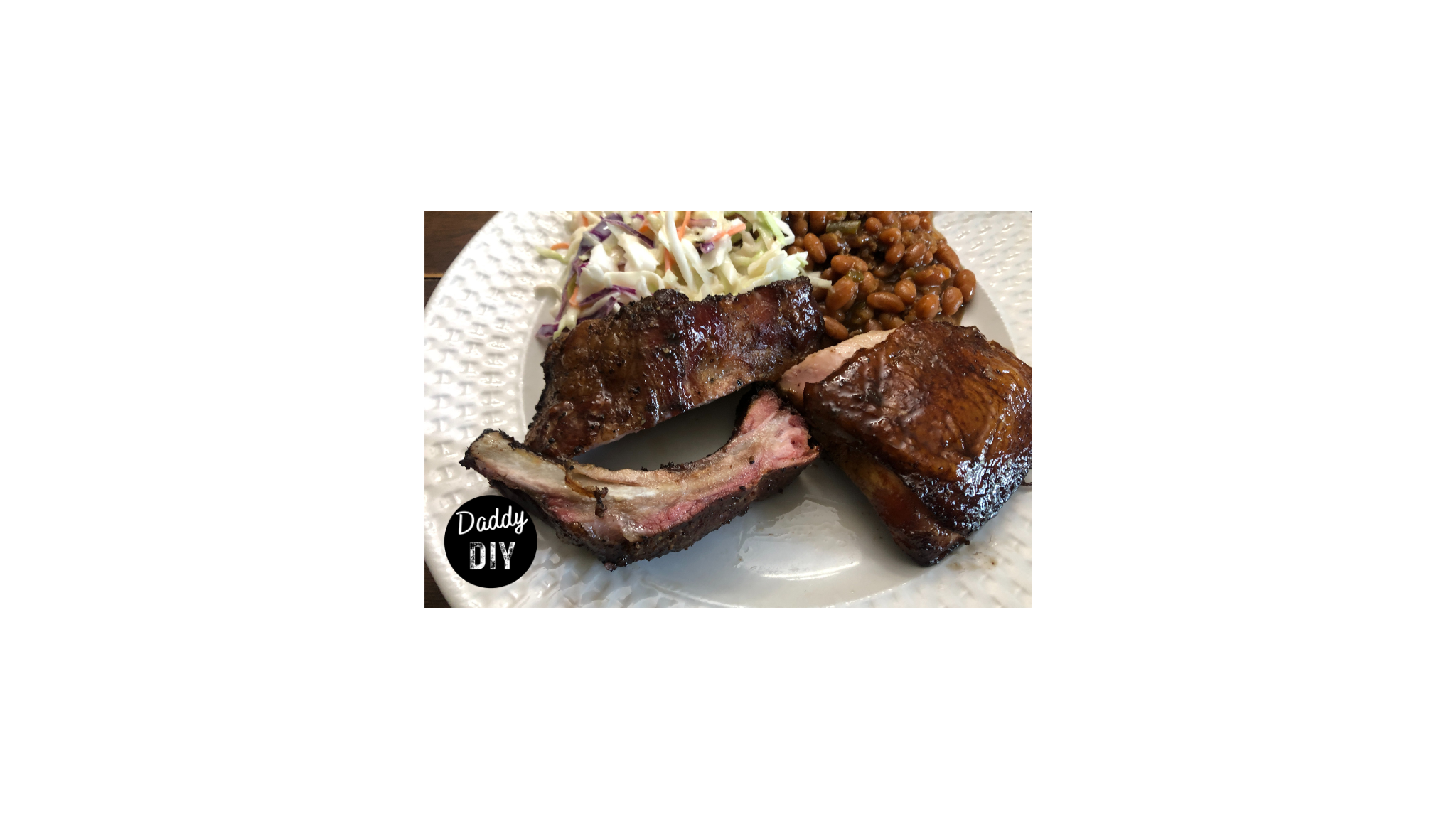 Read more about the article How to Smoke Ribs & Chicken on the Char-Griller 2137 Outlaw Charcoal Grill BBQ Baked Beans Coleslaw