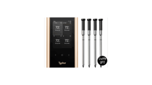 Read more about the article Typhur Sync Gold Wireless WiFi Meat Thermometer (Quad Probe) My Honest First Look